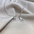 Gucci Silver Cylinder Logo Necklace - Designer Chain