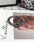 Gucci Inspired Silver Chain Bracelet - Premium Quality