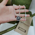 Gucci Adidas Silver Necklace - Gucci x Adidas Silver Ball Chain