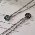 Gucci Silver Interlocking Pendant Necklace - Gucci Silver Interlocking