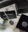necklace Chrome Hearts Silver Dog Tag - Chrome Hearts Silver Dog Tag