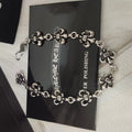 Chrome Hearts Fleur Bracelet - Premium Sterling Silver