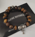 Tiger Eye Bracelet - Chrome Hearts Style - Premium Quality