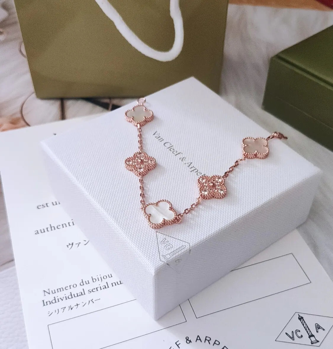 Van Cleef & Arpels Alhambra Bracelet - Rose Gold