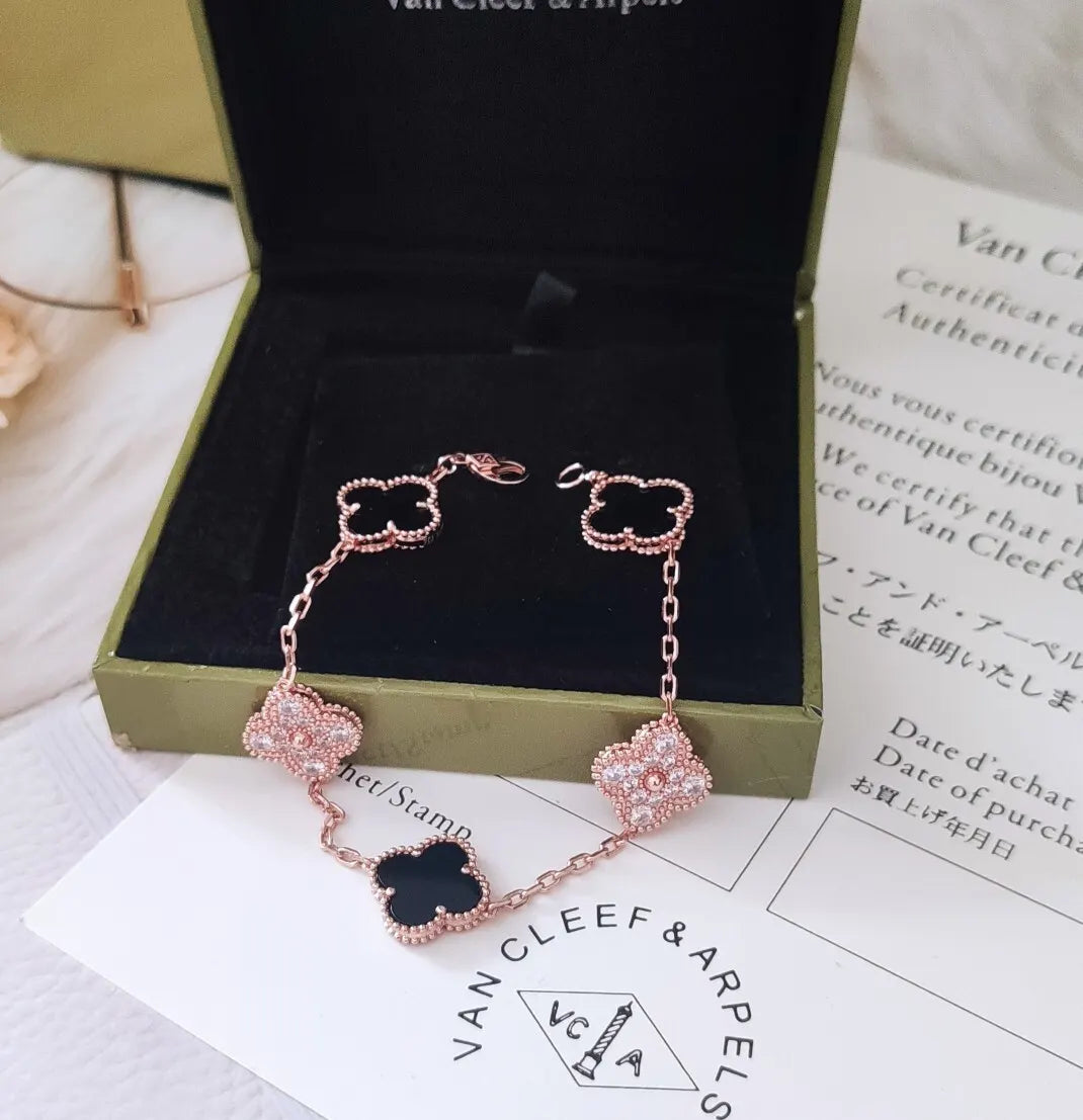 Van Cleef & Arpels Inspired Clover Bracelet - Premium Quality