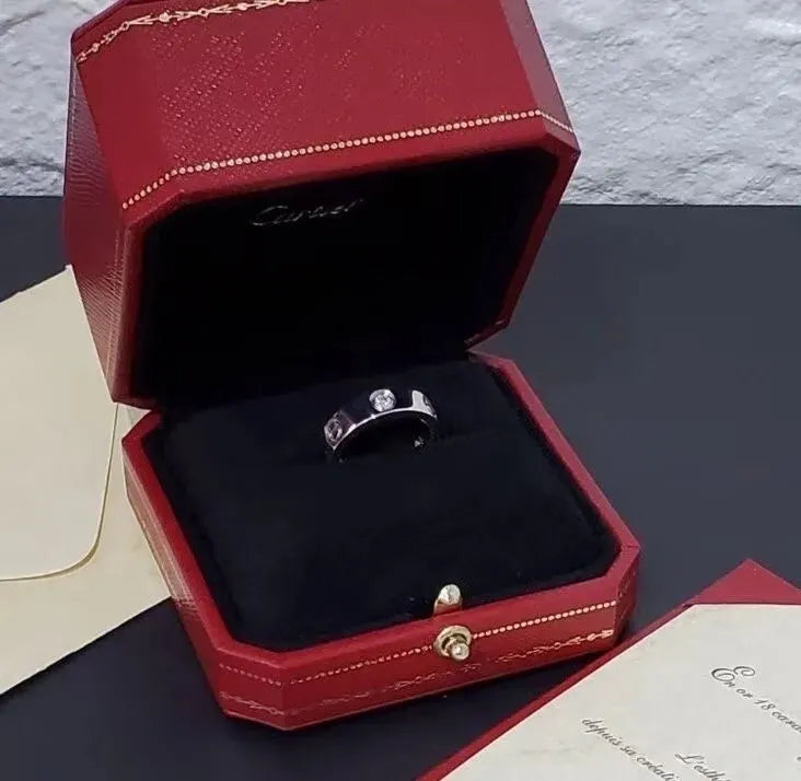 love Cartier White Gold Diamond Ring - Cartier White Gold Diamond Ring