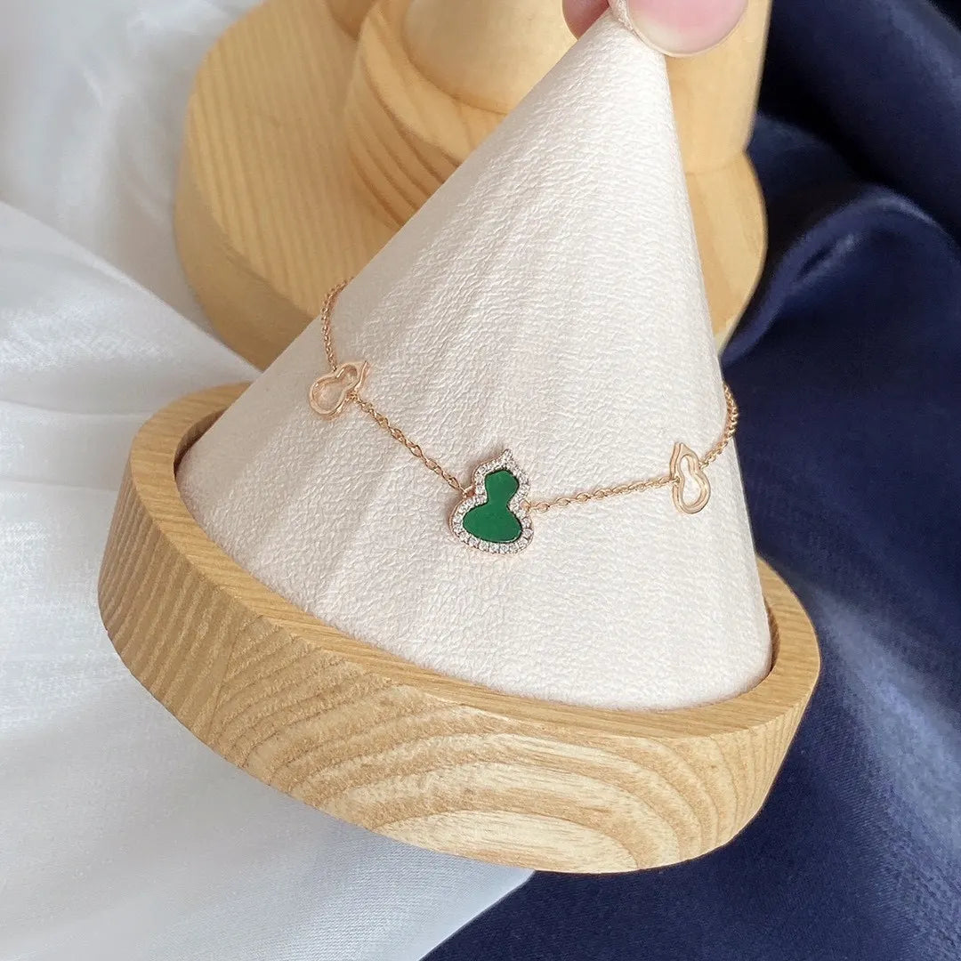 Elegant Gourd Charm Bracelet - Premium Quality
