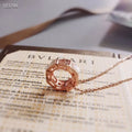 Bvlgari Rose Gold White Mother-of-Pearl Necklace