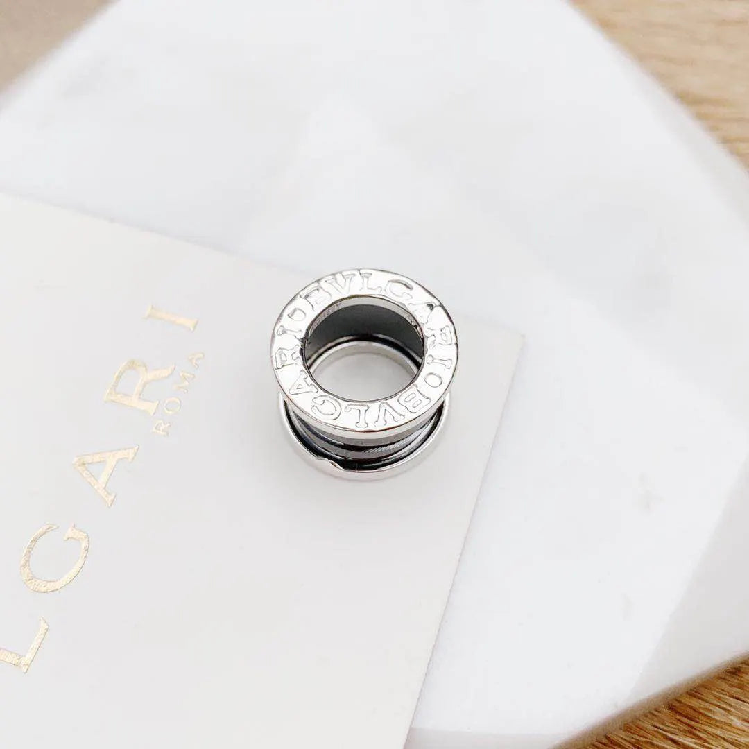 Bvlgari Silver Ceramic Pendant Necklace - Authentic
