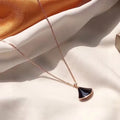 Bvlgari Rose Gold Black Onyx Divas' Dream Necklace