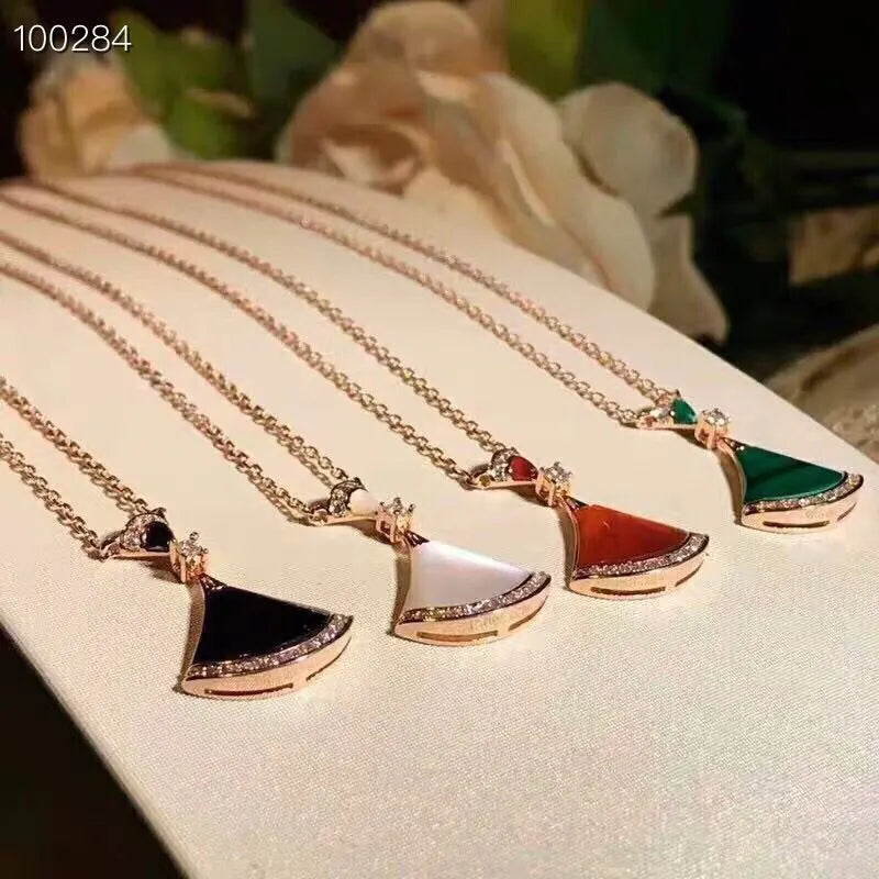 Bvlgari Divas' Dream Rose Gold Necklace - Multi-Stone