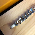Premium Silver Chain Bracelet - Bold Statement Piece