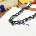Louis Vuitton Silver Chain Necklace - Louis Vuitton Silver Chain Links