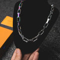 Louis Vuitton Iridescent Chain Necklace - Men's Statement