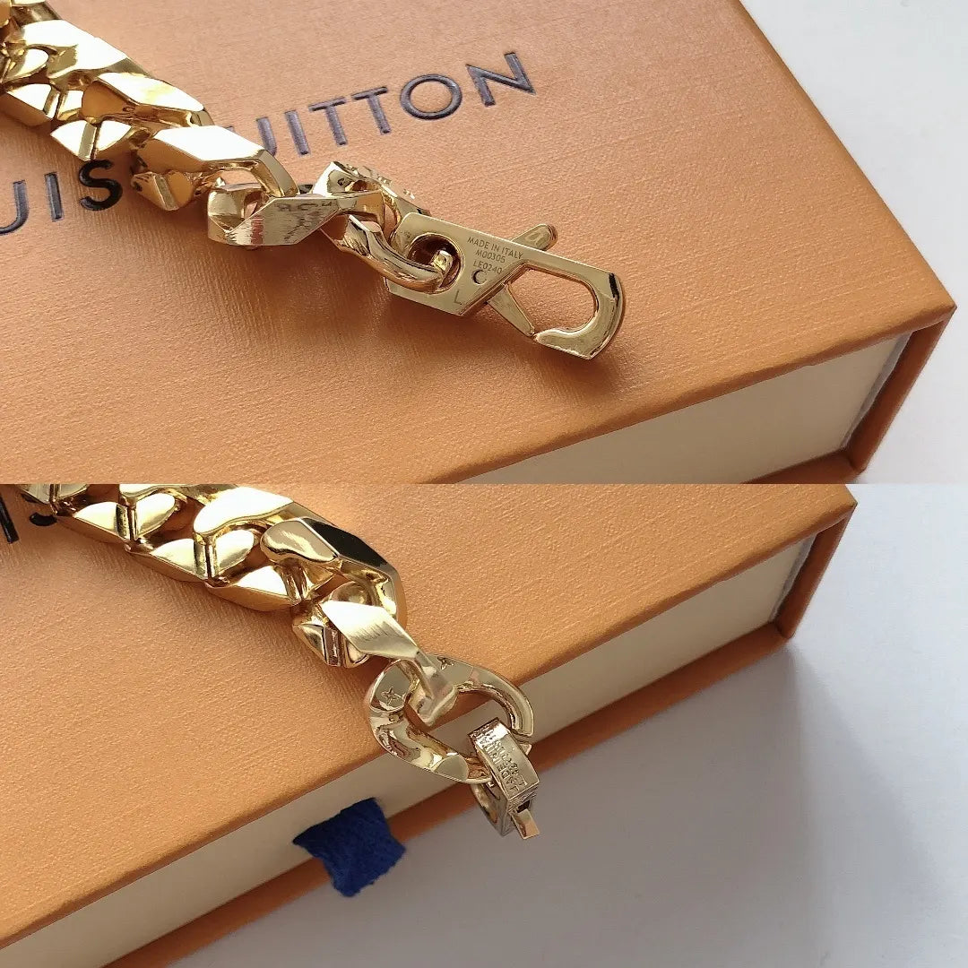 Premium Gold Chain Link Bracelet - Statement Piece