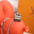 LV Stacked Cube Necklace - Louis Vuitton Stacked Cube Necklace