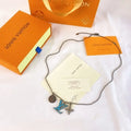 Louis Vuitton Blue Charm Necklace - Designer Jewelry