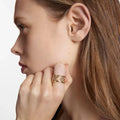 openwork Louis Vuitton Gold Flower Ring - Louis Vuitton Gold Flower