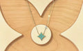 Louis Vuitton Turquoise Flower Necklace - Elegant Bloom