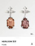 Louis Vuitton Silver Blossom Drop Earrings - Quartz