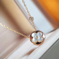 Louis Vuitton Rose Gold Clover Necklace - Louis Vuitton Rose Gold