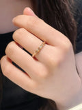 Louis Vuitton Diamond Empreinte Ring Gold - LV Empreinte Ring