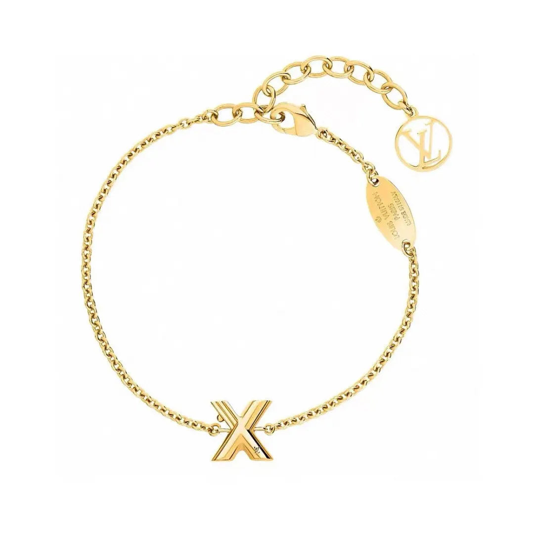 Initial Charm Bracelet - Premium Quality Gold Plated