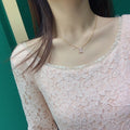Louis Vuitton Pink Charm Necklace - Delicate & Chic