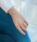 Premium Clover Bracelet - Sparkling Elegance