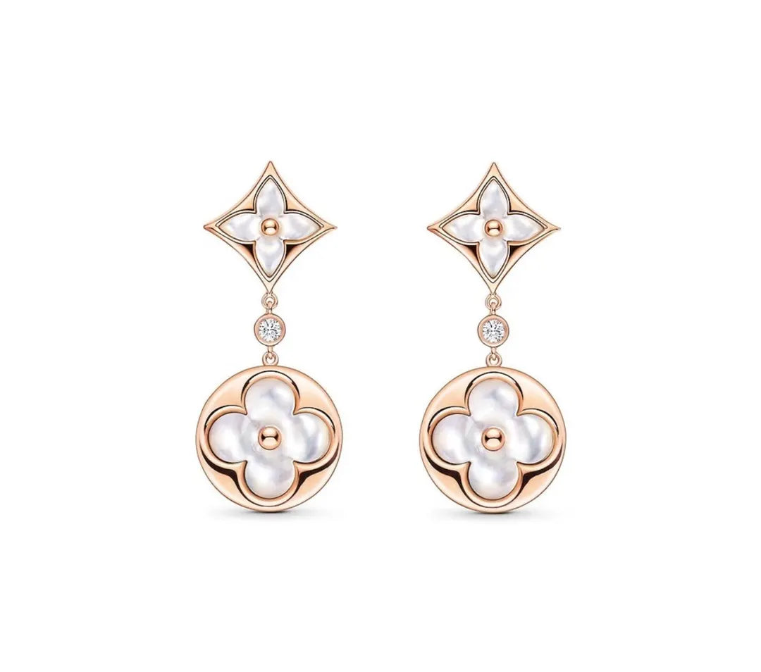 Louis Vuitton Rose Gold Earrings - Louis Vuitton Rose Gold