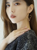 Louis Vuitton Gold Flower Earrings - Designer Statement Jewelry 2