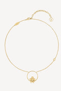 Louis Vuitton Gold Flower Necklace - Louis Vuitton Gold Flower Circle