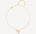 Louis Vuitton Vivienne Pendant Necklace - Gold Finish