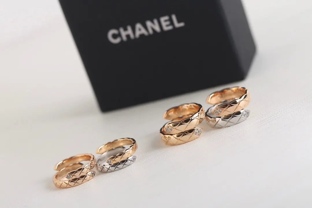 Chanel Coco Crush Bi-Color Ring Diamond - Elegant Design