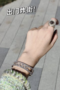Chanel Crystal CC Logo Ring - Statement Jewelry
