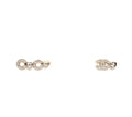 Chanel Gold CC Heart Earrings - Chanel Gold CC Heart Crystal Earrings