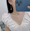 Chanel Silver Crystal Drop Earrings elegant - Chanel Silver Crystal