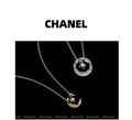Chanel Two-Tone Diamond Pendant Necklace - Elegant Design