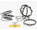 Chanel Inspired Premium Chain & Leather Bracelet