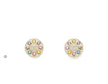 Chanel Multicolor Starburst Earrings - Designer Studs
