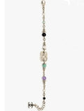 Premium Beaded Charm Bracelet - Timeless Elegance