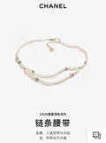 Chanel Pearl Crystal Belt - Chanel Pearl Belt with Crystal