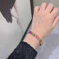 Rainbow Chain Bracelet - Premium Quality