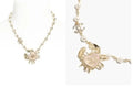 Chanel Gold Crab Pearl Necklace - Whimsical Charm
