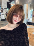 Chanel Rose Gold Gradient Cat Eye Sunglasses - Elegant