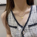 timeless Dior Gold CD Pearl Necklace - Dior Gold CD Pearl Necklace