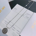 Dior Silver Medallion Necklace - Authentic Dior Jewelry