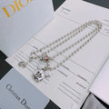 Dior Silver Mickey Mouse Necklace - Dior Silver Mickey Mouse Charm