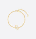 Dior Gold CD Bracelet - Dior Gold-Finish Metal CD Bracelet - Elegant
