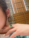 Bvlgari Divas' Dream Malachite Diamond Earrings
